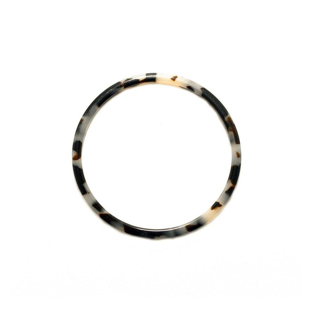 Tortoiseshell bangle hot sale