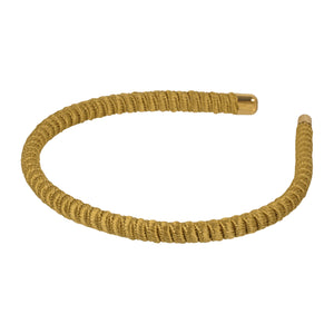 Celine 1 cm Gold Headband