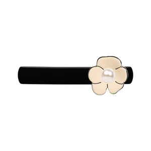 Camellia Pearl Small Ivory Hair Clip
