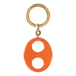 Haricot Medium Orange Keyring