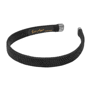 Cord 1.5 cm Black Headband