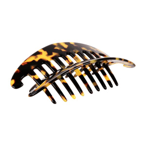 Wing Dark Tortoiseshell Interlocking Comb Set