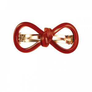 Hair Clip Bow 8 L Ro - Hand Made In France