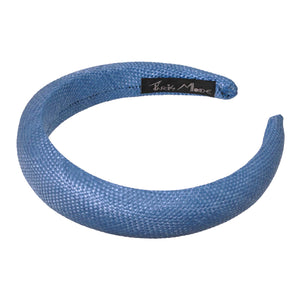 Wicker 3 cm Padded Blue Headband