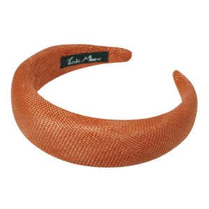 Wicker 4 cm Padded Copper Headband