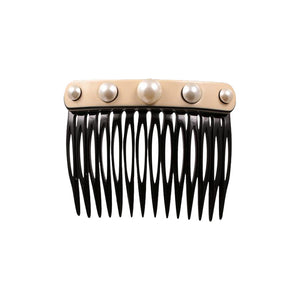 Pearl Top Ivory Side Comb