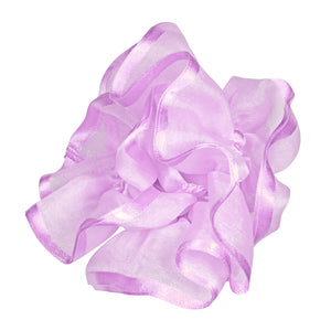 Ribbon Purple Scrunchie
