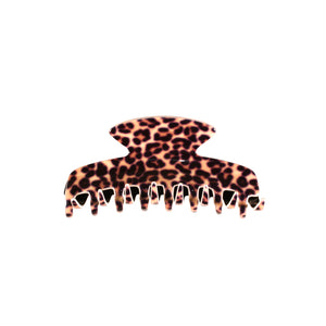 Alex Medium Leopard Claw Clip