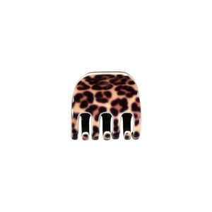 Ann Medium Leopard Claw Clip