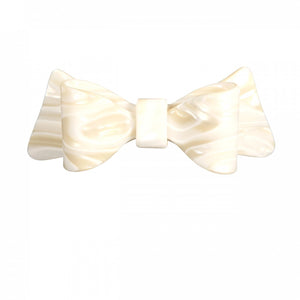 Hair Clip Bow Dbl L A8 - Hand Made In France