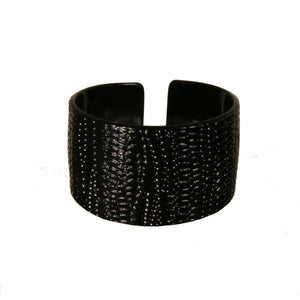 Cuff 4Cm Srpbk- Hand Made In France