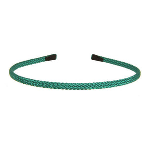 0.5 cm Green Hand Made Cord Alice Hairband AU - Paris Mode Online