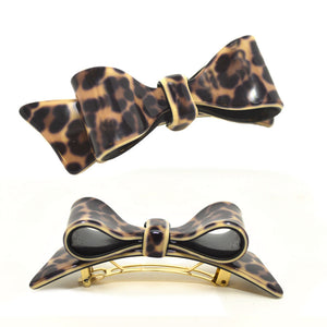 Hair Clip Bow Dbl S 99 - Hand Made In France