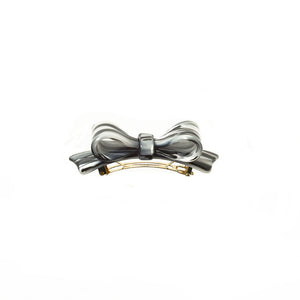 Hair Clip Bow Dbl L TG - Hand Made In France