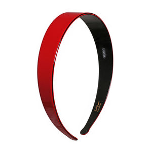 Comfort 2.5 cm Red Black Headband