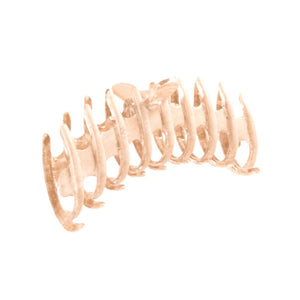 Christina Large Beige Claw Clip